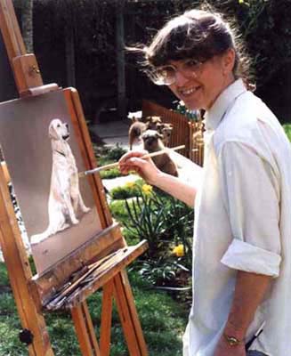 Pet Portaits - Dogs, Cats, Animals, Wildlife, Landscapes & Greeting Cards by the Artist, Isabel Clark BA (Honours) Fine Art