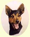 Click for Larger Image of Manchester Terrier Painting