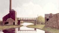 Evening on Coventry Canal at Sutton Stop - Painted in Oils